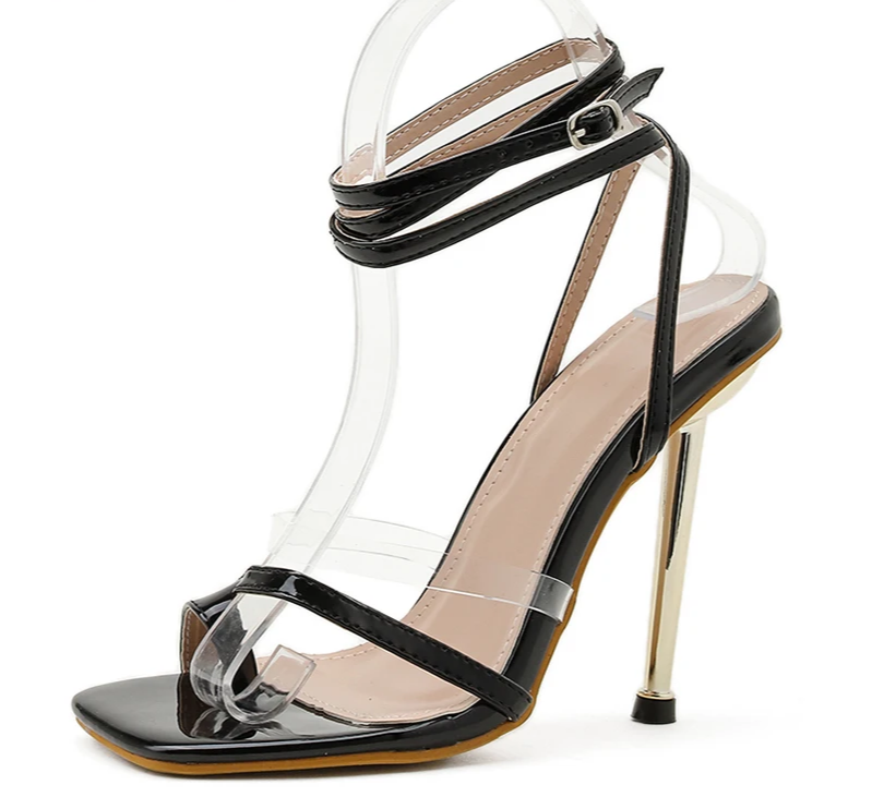 juddy Transparent Color Matching Sandals