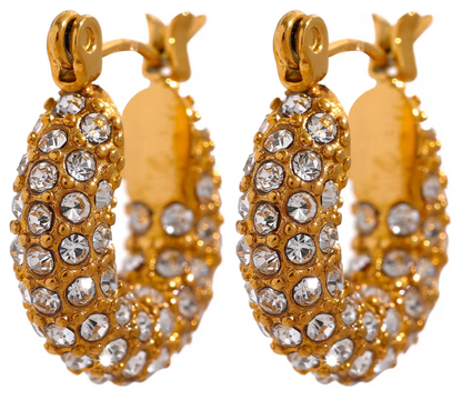 Luxury Earrings
 18K Gold Jewelry