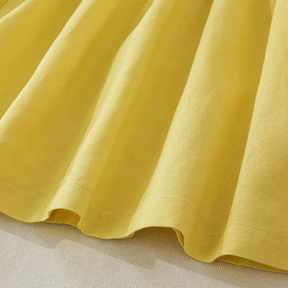 Linen Doll Collar Baby Princess Dress