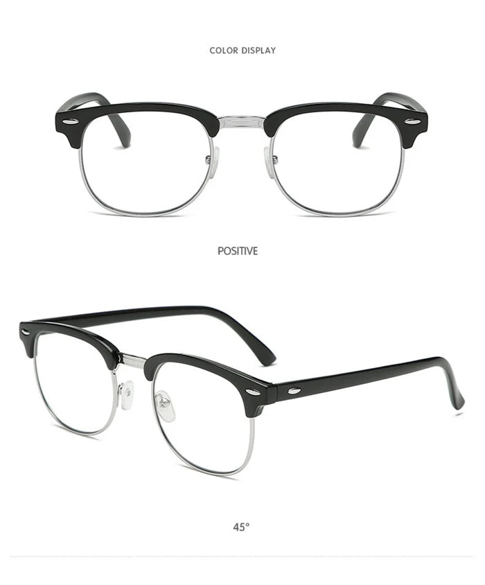 Anti Blue light Sun Photochromic Finished Myopia Glasses
