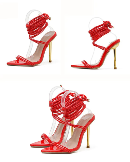 Gladiator Heels Sandals