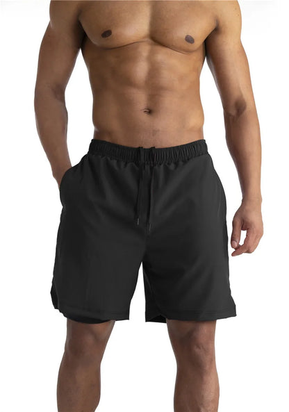 Running Shorts Men 2 in 1 Sports Jogging Fitness Shorts