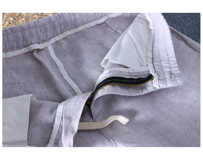 100% Pure Linen Pants