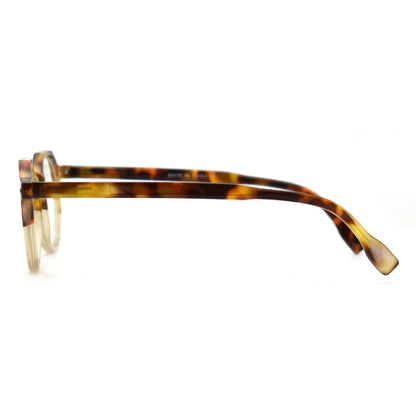 Anti-Blue Light Reading Glasses Women Vintage Round Frame Metal