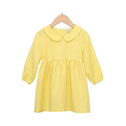 Linen Doll Collar Baby Princess Dress