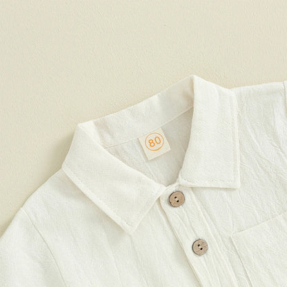 Boy Girls Summer Linen Set