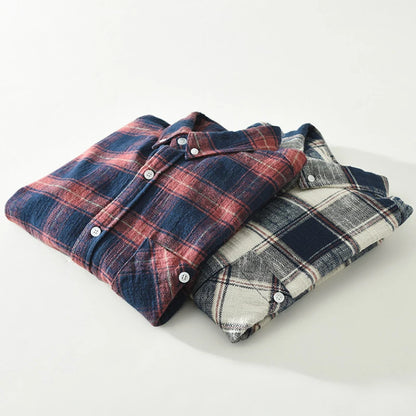 Pure Cotton Casual Loose Soft Streetwear Shirt