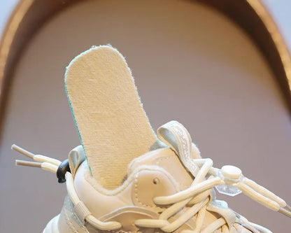 Plush Children Chunky Sneakers Waterproof  Sports Shoes Comfortale Arch Support Girls Running Child Footwear