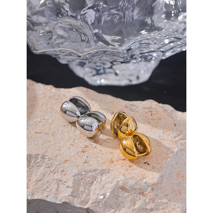 Double Face Earrings  Minimalist
 Personalized  Jewelry