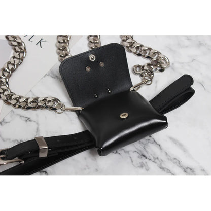 Chain Split Mini-bag Long Belt Personality