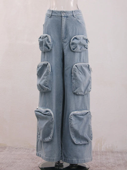 Big Size Denim  Suit New