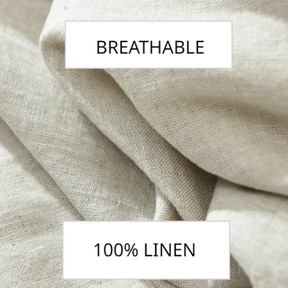 New 100% Linen Casual Pants Men Clothing Thin Straight Breathable Oversize Men Trousers C1606