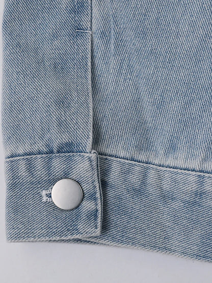 Big Size Denim  Suit New