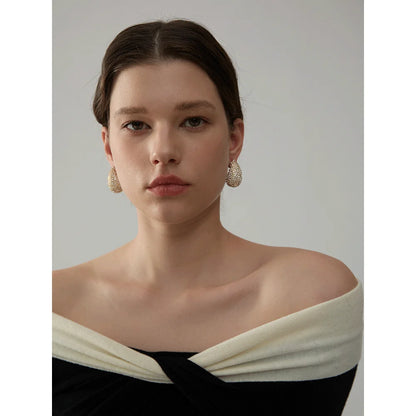 Water Drop Stud Earrings 
 Premium Jewelry