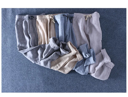 100% Pure Linen Pants