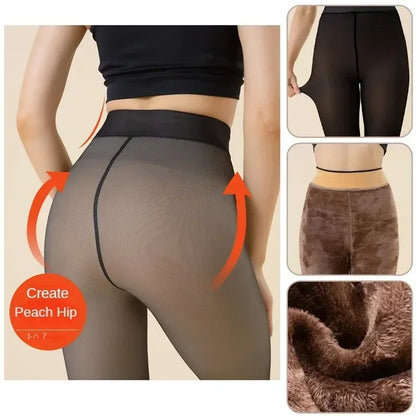 Thermal  Tights Ladies
 Translucent  Leggings