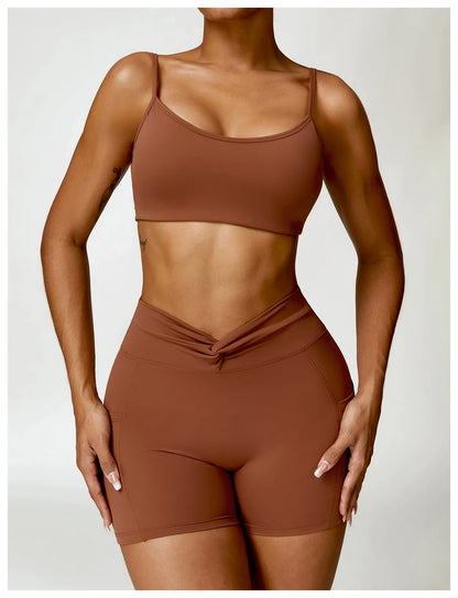 2PCS Women Tracksuit Yoga Set
