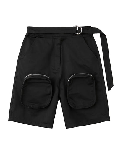 Waist Pocket Casual Knee
 Length Trousers New
