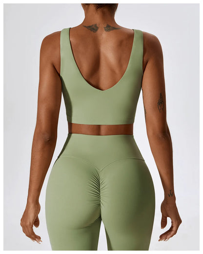 2PCS Seamless Women Sportswear