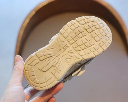 Plush Children Chunky Sneakers Waterproof  Sports Shoes Comfortale Arch Support Girls Running Child Footwear