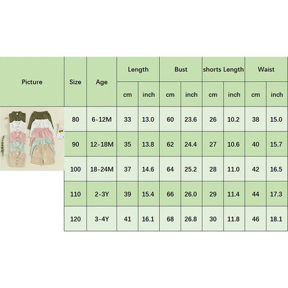 Boy Girls Summer Linen Set