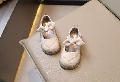 Princess Leather Shoes Soft Sewing Cute Children Shoes
