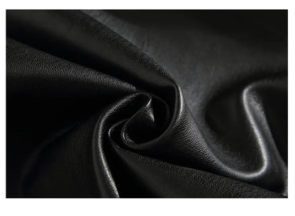 PU Leather Pants  Multi-Pocket