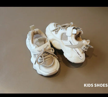 Shoe 2024 Mesh Breathable Toddlers School Running Sneakers Fashion Non-slip Kids