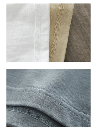 T Shirt  Short Sleeve Cotton Plain