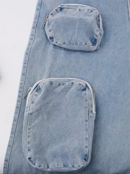 Big Size Denim  Suit New