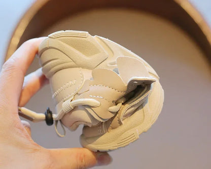 Plush Children Chunky Sneakers Waterproof  Sports Shoes Comfortale Arch Support Girls Running Child Footwear