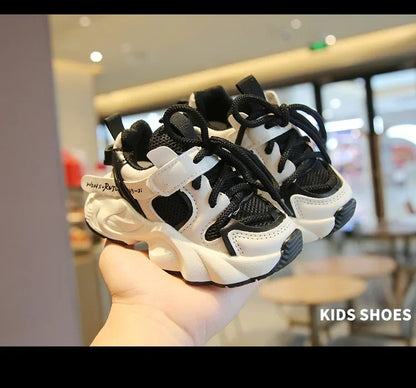 Shoe 2024 Mesh Breathable Toddlers School Running Sneakers Fashion Non-slip Kids