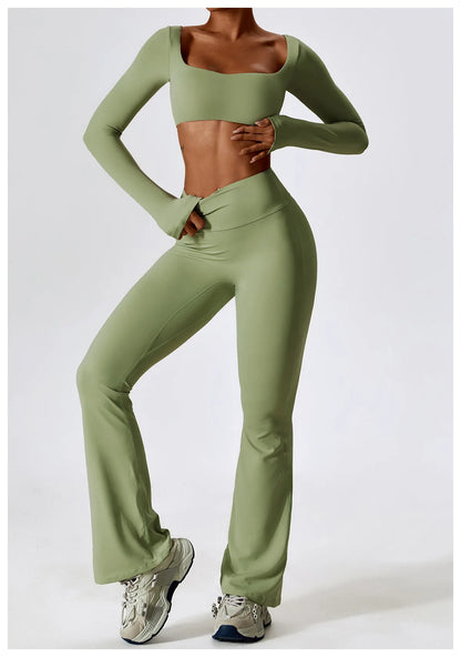 2PCS Seamless Women Sportswear