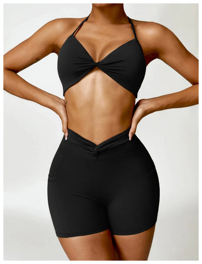 2PCS Women Tracksuit Yoga Set