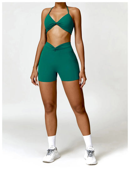 2PCS Women Tracksuit Yoga Set
