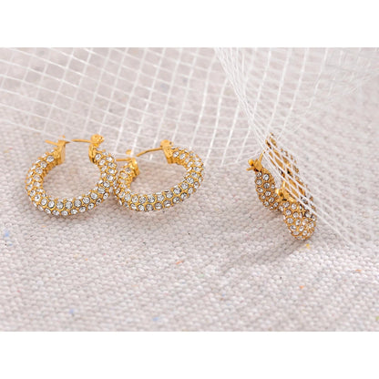 Luxury Earrings
 18K Gold Jewelry