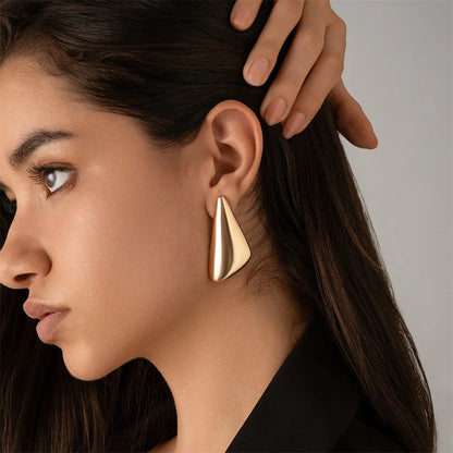 Vintage Punk Earrings Women 2024 Trend