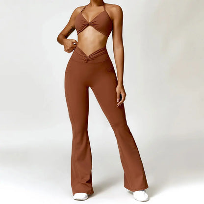 2PCS Women Tracksuit Yoga Set