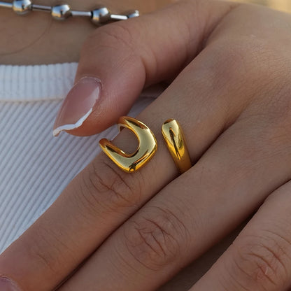 Stainless Steel Geometric  
Ring  Waterproof