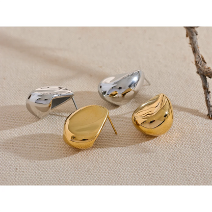 Earrings Women 18K Gold Plated 
 Waterproof Jewelry