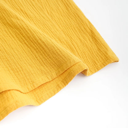 100% Cotton Crepe Gauze  Dresses